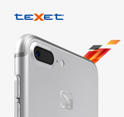 Сайт компании TEXET - производителя смартфонов и аксессуаров